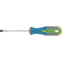 Отвертка, SL4 х 150 мм, CrV, трехкомпонентная рукоятка Сибртех