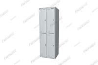 Шкаф раздевальный двухсекционный серии "Standart"