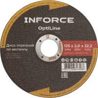 Диск отрезной по металлу Inforce OptiLine