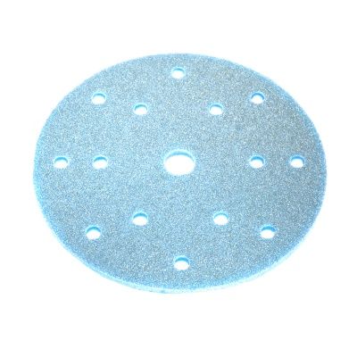 7972 Siasponge Абразивные губки на липучке в кругах 150 мм, 15 отв.