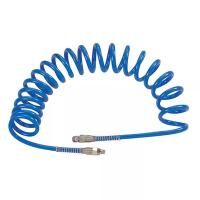 Шланг пневматический 13х18 мм, 15 м, спиральный, полиуретановый, резьба 1/2" MIGHTY SEVEN SD-24415