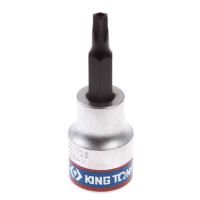 Насадка (бита) торцевая 3/8", Torx, T25, L = 50 мм, с отверстием KING TONY 302725