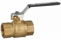 Шаровой кран ЗУБР  Ø 1" ручка-рычаг "мама-мама"  4-51320-L-1