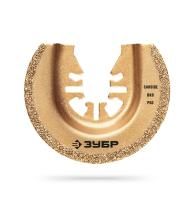 ЗУБР CARBIDE ВК8 Р50, 65x1.6 мм полотно шлифовальное с твердосплавной крошкой: керамика, кирпич, пластик, UniLock (15555-65)