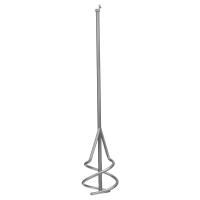 Миксер для строительных смесей, 80х8х400мм, шестигранный хвостовик Сибртех