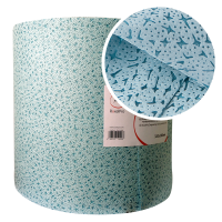 RoxelPro Multiclean салфетка обезжиривающая,  320х360 мм, синяя, перфорированный, 500 шт в рулоне