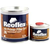 HS Primer Filler 5+1 Reoflex 2К акриловый грунт, комплект RX F-03
