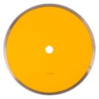 Диск алмазный сплошной, супертонкий, 300 х 25,4 мм, горячее прессование, мокрое резание Denzel