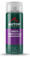 Эмаль акриловая Autop высокоукрывистая №18, High Build Topcoat, черная матовая, уп. 650 мл