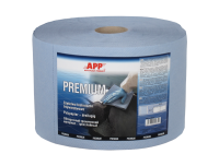 Обтирочный технический материал PREMIUM  голубого цвета трехслойный