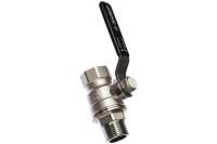 Шаровой кран ЗУБР Ø 1/2" ручка-рычаг 4-51321-C-1/2