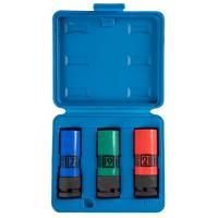 Набор ударных глубоких торцевых головок 1/2", шестигранные, 17, 19, 21 мм KING TONY 44905MP