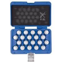 Набор насадок для секреток колес VW, 20 предметов KING TONY 9BW0120