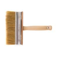 Кисть-ракля, 40 х 150 мм, натуральная щетина, деревянный корпус, деревянная ручка