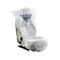 Накидка на сидение, защитные чехлы цвет белый SOLID