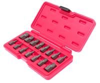 Набор экстракторов 1/8"-1/2" 3-14мм 15 предметов в кейсе JTCJTC