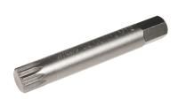 Бита SPLINE M12х75мм 10мм удлиненная S2 JTCJTC