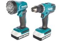 Makita   DF457DWLE Аккумуляторная дрель-шуруповерт