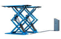 Установка (монтаж) ножничных подъемников