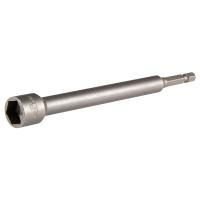 Головка для шуруповерта шестигранная 1/4", 13 мм, L = 150 мм, магнитная KING TONY 7611513M
