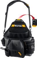 KRAFTOOL KPB-20 поясная сумка с быстросъёмным креплением FastClip, 320 х 310 мм (38767)