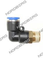 Фитинг угловой D8 1/4" для NL24 NORDBERG ЦБ-00007609
