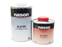 Лак Nason N-4100 акриловый HS, комплект 1 л + 0,5 л