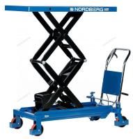 Стол подъемный гидравлический 800 кг, двойные ножницы