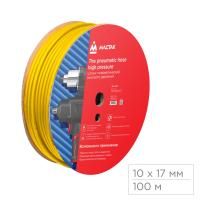 Шланг пневматический 10х17 мм, 100 м, ПВХ композитный, усиленный МАСТАК 684-95100
