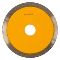 Диск алмазный отрезной 115 х 22,2 мм, сплошной, супертонкий, горячий пресс, мокрое резание Denzel