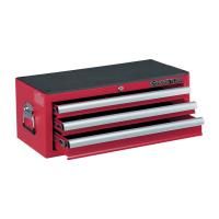 Ящик инструментальный, 3 выдвижных ящика, красный KING TONY 87421-3B