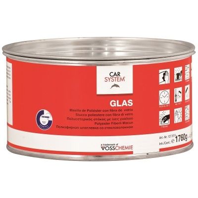 Шпатлевка Carsystem Glas полиэфирная стекловолокнистая