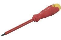 Диэлектрическая отвертка STAYER Electro SL4х100 мм 25141-04-10