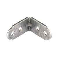 Уголок мебельный усиленный, 2 мм, 30 х 30 х 16 мм, цинк Сибртех