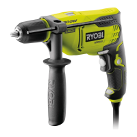 Ударная дрель RPD800K Ryobi
