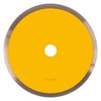 Диск алмазный сплошной, супертонкий, 200 х 25,4 мм, горячее прессование, мокрое резание Denzel