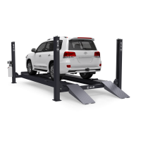 Подъемник четырехстоечный Sivik 6500 кг электрогидравлический