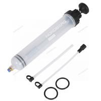 Шприц для заливки масла пластиковый с комплектом насадок, 500 мл NORDBERG NO1550