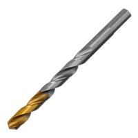 Сверло спиральное по металлу 9 x 125 мм, Р6М5, Golden Tip  Denzel