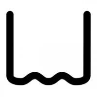 RedHotDot Скоба волнообразная, 0.8 мм, 100 шт.