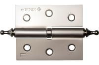 Карточная петля ЗУБР 75х63х2.5 мм разъемная правая цвет матовый никель PN 2 шт 37605-075-4R