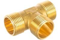Тройник GENERAL FITTINGS латунь, ш/ш/ш, 1"