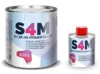 ГРУНТ-НАПОЛНИТЕЛЬ S4M 5:1 КОМПЛЕКТ 0,75+0,15Л СЕРЫЙ