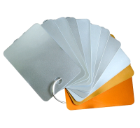 Каталог цветов Aluminium Color chip