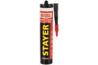 Силиконовый герметик универсальный STAYER 260 мл прозрачный 41213-2