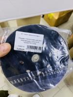 Оправка для шлиф. машинки, полутвердая, velcro, 150мм/ FST/ 17отв.