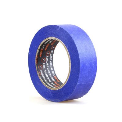 RoxelPro Малярная лента ROXTOP 7095, водостойкая, УФ стойкая, 95°, синяя, 48мм х 50м