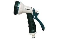 Поливочный пистолет RACO 508C 8 режимов, курок сзади, пластиковый с TPR 4255-55/508C-18