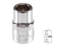 Головка торцевая стандартная шестигранная 3/8", 9 мм TOLSEN TT16309