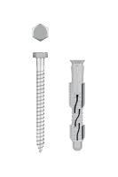 ЗУБР ФД-П 10 x 80 мм, фасадный дюбель, нейлон/цинк, 50 шт (301475-080)